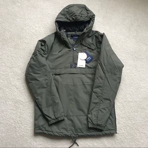 pull and bear hooded puffer jacket